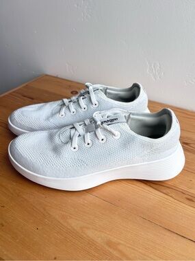 AllBirds Tree Runners White Men’s Sneaker Size 9